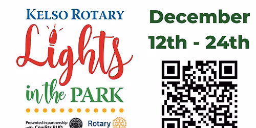 Kelso Rotary Lights in the Park