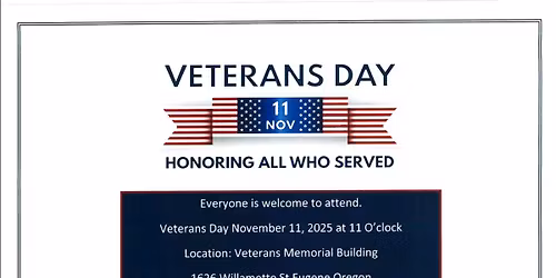 Veterans Day Observance