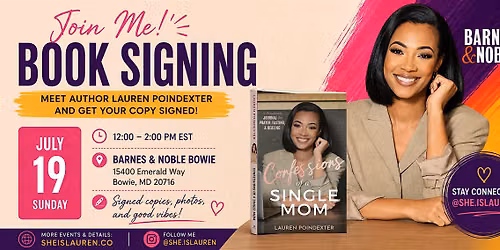 Confessions of A Single Mom - Barnes & Noble Book Signing