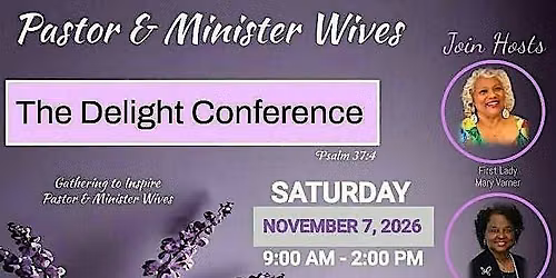 The Delight Conference for Pastor & Minister Wives