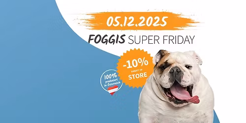 FOGGIS -10% SUPER FRIDAY