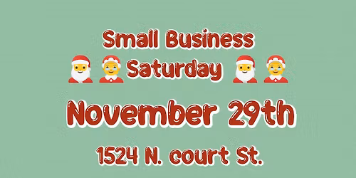 Small business Saturday show