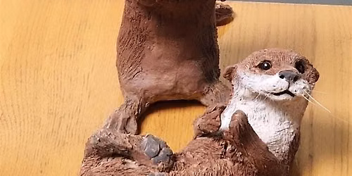 Clay sculpting - make your own otter!
