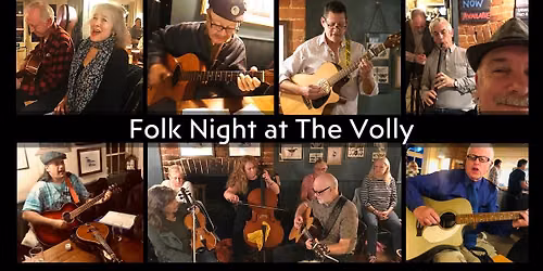 Folk Night at The Volly | Third Wednesday of every month
