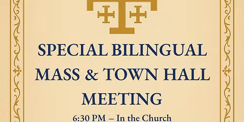 Mass+Town Hall