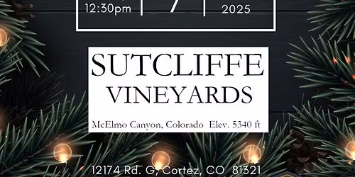 Sutcliffe Vineyards Wreath Making