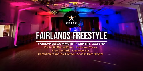 Fairlands Monthly Saturday Night Freestyle