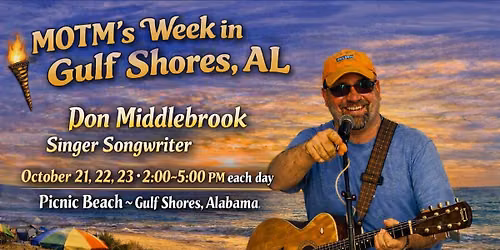 Don Middlebrook @Gulf Shores, AL