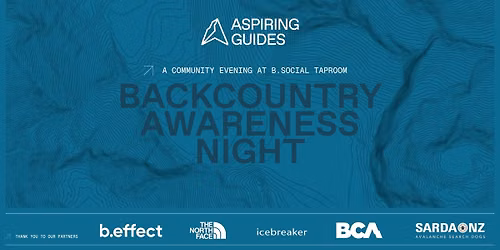 Backcountry Awareness Night feat. Will Rowntree