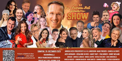 25\/50 Andreas He\u00df - Die Jubil\u00e4umsshow