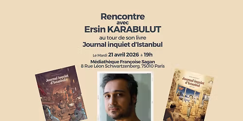 Rencontre avec l'auteur de bande dessin\u00e9e, Ersin KARABULUT 