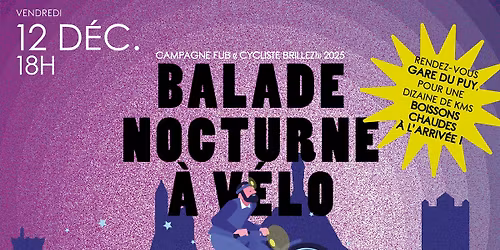 Vélorution "Cyclistes, brillez !"