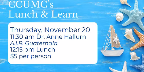 Lunch & Learn - A.I.R. Guatemala