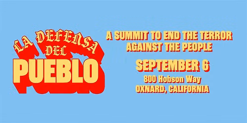 La Defensa Del Pueblo: A summit to end the terror against the people
