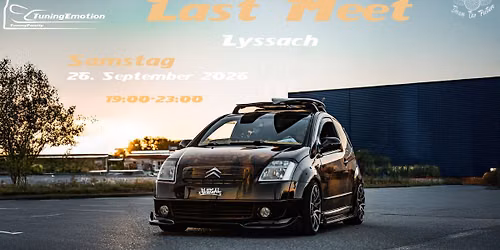 LastMeet Lyssach 2026 TuningNight