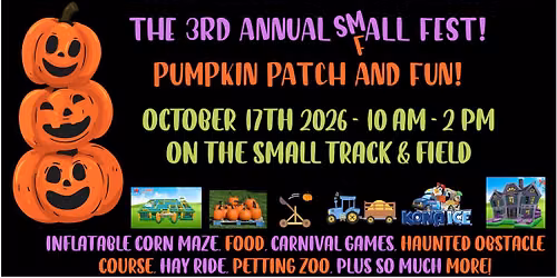 \ud83c\udf83 Sm(F)all Fest + Pumpkin Patch | Family Fall Fun!