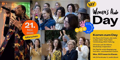 WOMEN'S HUB DAY M\u00dcNCHEN 21. November 2026