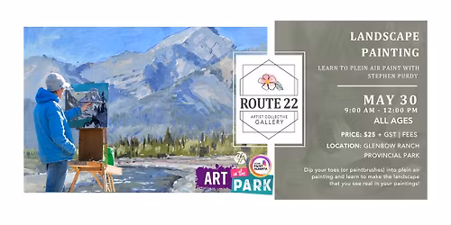 Learn Landscape Painting with Stephen Purdy!