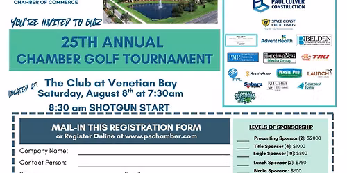 25th Annual Chamber Golf Tournament
