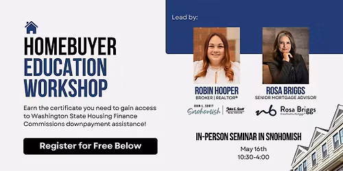 Downpayment Assistance Homebuyer Class