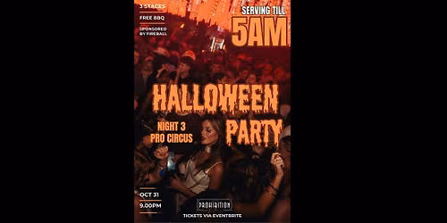 SATURDAY | Prohibition Halloweekend | Brisbane