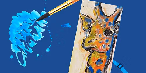 Paint and Sip: Eclectic Giraffe