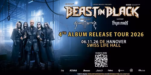 Beast In Black - 4th album release tour - Hanover