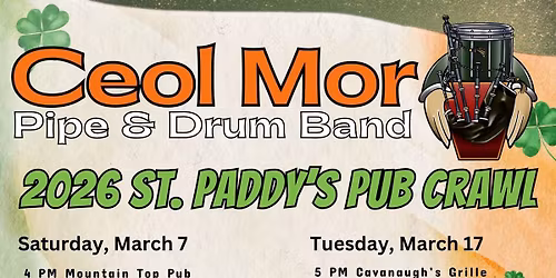 Ceol Mor Pipe & Drum Band \ud83e\udd41