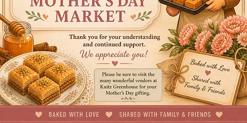 Mother\u2019s Day Market at Knitz Greenhouse