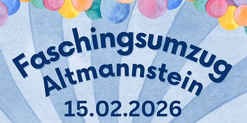 NARRENPARTY am Faschingsumzug Altmannstein
