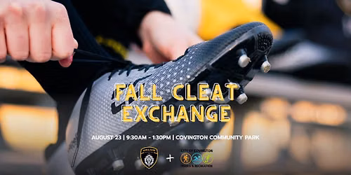 Kid's Soccer Cleat Exchange