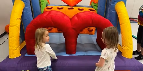Ninja Gym Obstacle Course with Little Sports Torts in North Liberty