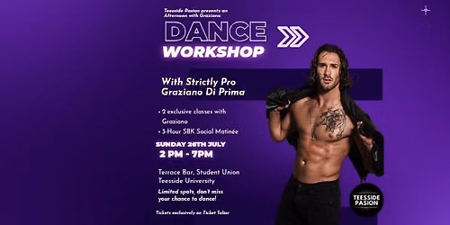 Teesside Pasion Presents An Afternoon with Graziano Di Prima 