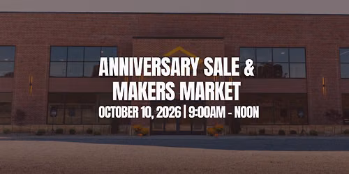 Wayne Door Anniversary Sale & Makers Market