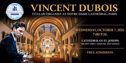 Vincent Dubois Organ Concert