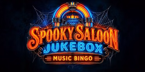 Spooky Saloon Jukebox Music Bingo