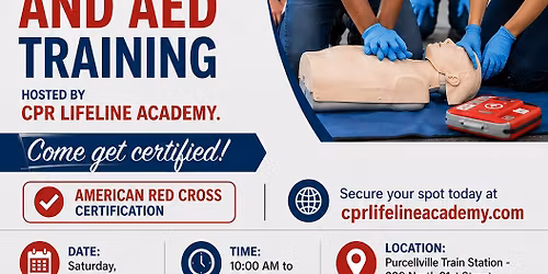 American Red Cross - CPR, First Aid and AED training and certification