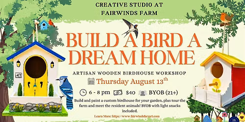 BUILD A BIRD A DREAM HOME