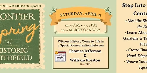 Opening Day: Frontier Spring 1776