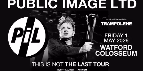 Public Image Limited Watford Tickets