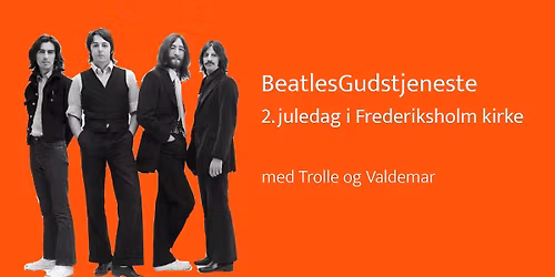 Beatlesgudstjeneste i Frederiksholm kirke