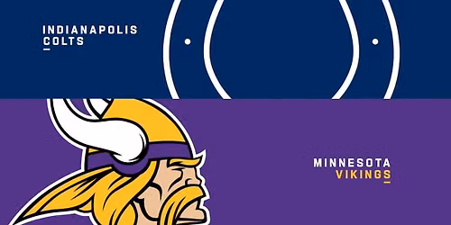 Football and Fellowship - Vikings vs the Colts