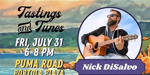 Tastings & Tunes w\/ Nick DiSalvo
