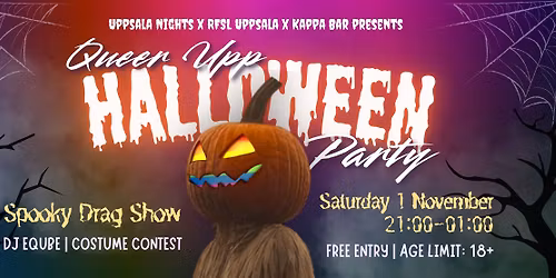 Queer Upp Halloween Party - Free Entry 