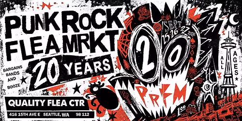 Seattle Punk Rock Flea Market \u2014 20th Anniversary