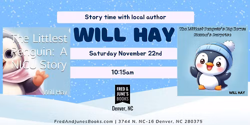 Story Time Popup with Children's Author Will Hay (Denver)