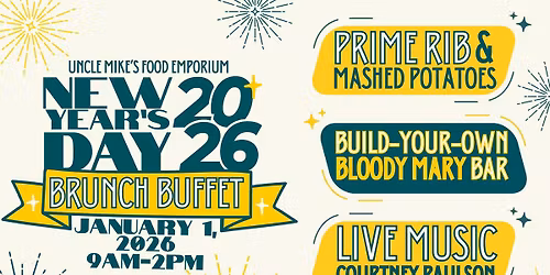 New Year's Day Jammin' Brunch Buffet