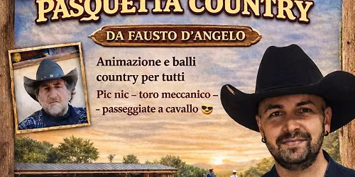 Pasquetta Country da Cowboys a cavallo