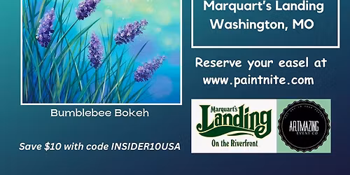 07\/30\/2026 Paint Nite UPSTAIRS at Marquart\u2019s Landing in Washington, MO