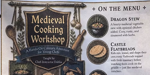Medieval Cooking Workshop~Sponsored by EiE Academy